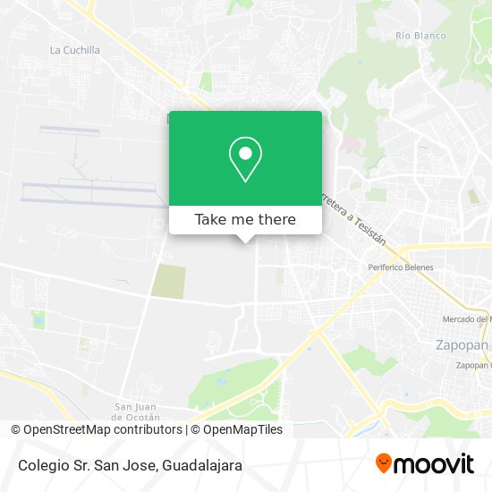 Colegio Sr. San Jose map