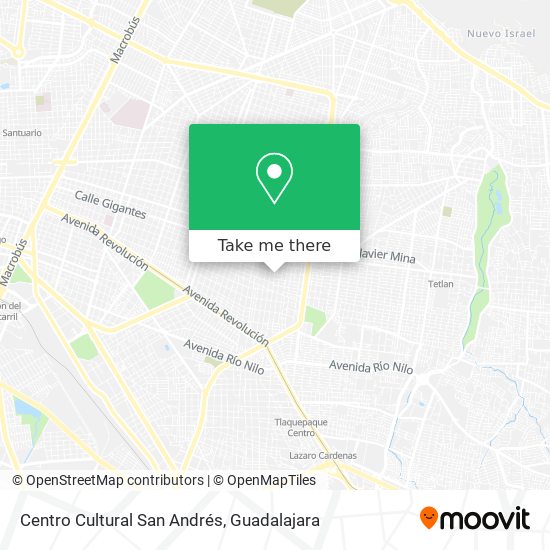Centro Cultural San Andrés map