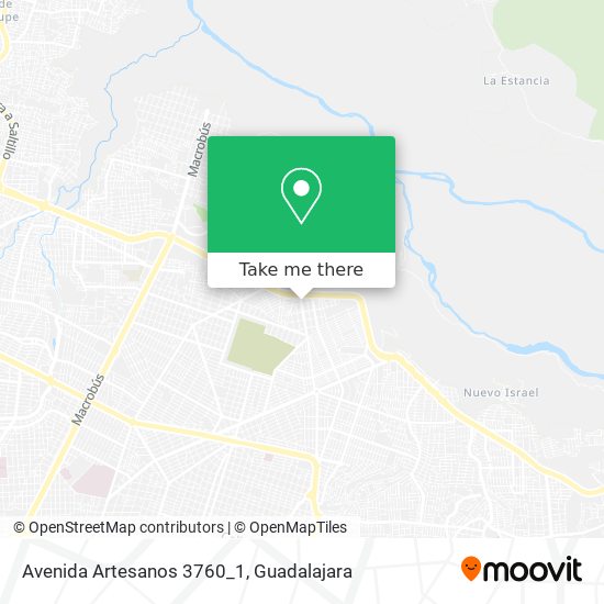 Avenida Artesanos 3760_1 map