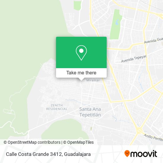 Calle Costa Grande 3412 map