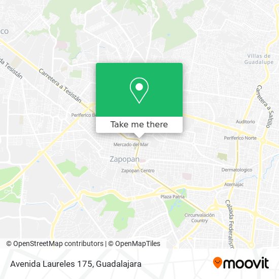 Avenida Laureles 175 map