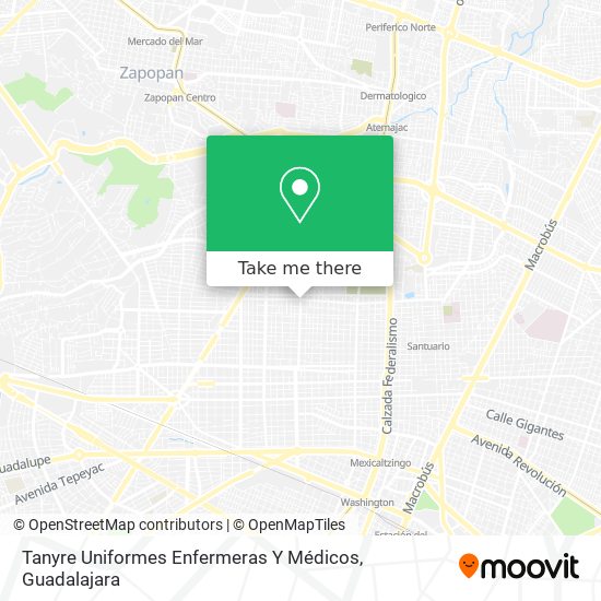 Mapa de Tanyre Uniformes Enfermeras Y Médicos