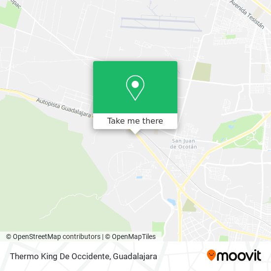 Thermo King De Occidente map