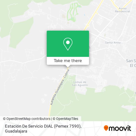 Estación De Servicio DIAL (Pemex 7590) map