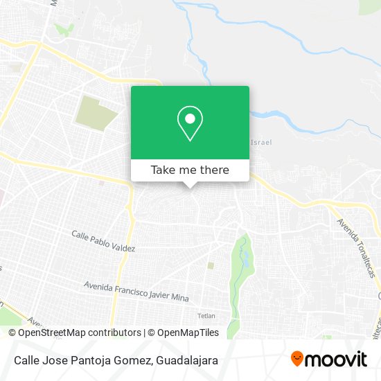 Calle Jose Pantoja Gomez map