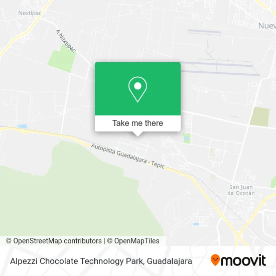 Alpezzi Chocolate Technology Park map