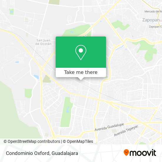 Mapa de Condominio Oxford