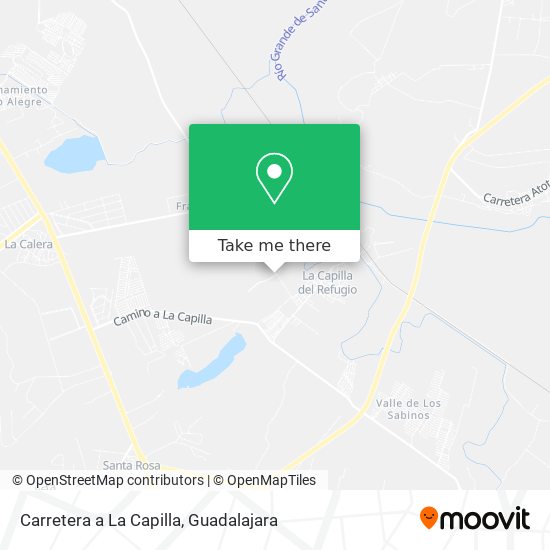 Carretera a La Capilla map