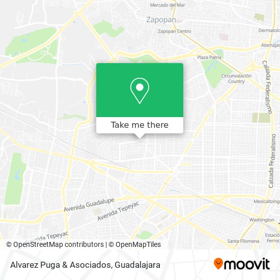 Mapa de Alvarez Puga & Asociados