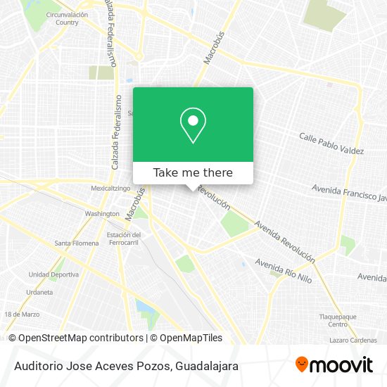 Auditorio Jose Aceves Pozos map