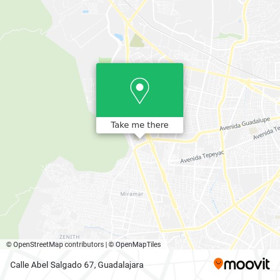 Mapa de Calle Abel Salgado 67