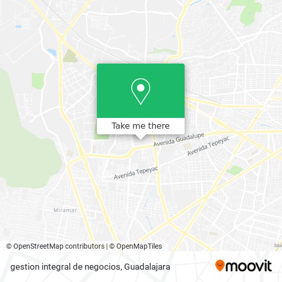 gestion integral de negocios map