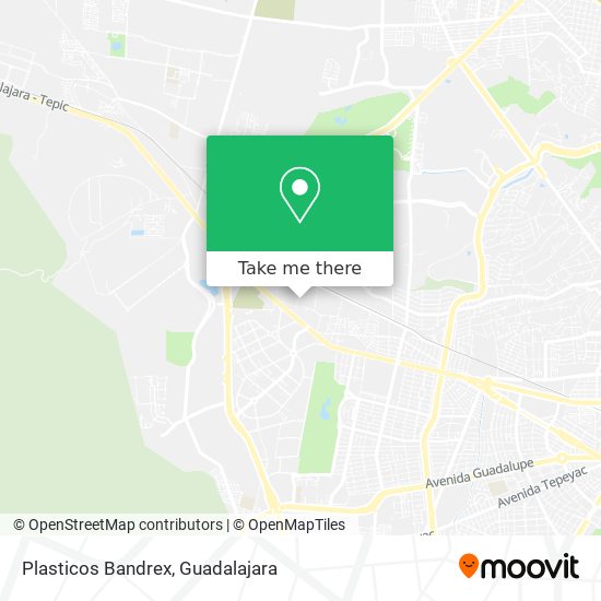 Plasticos Bandrex map