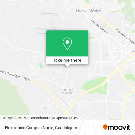 Flextronics Campus Norte map