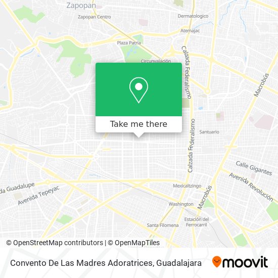 Convento De Las Madres Adoratrices map