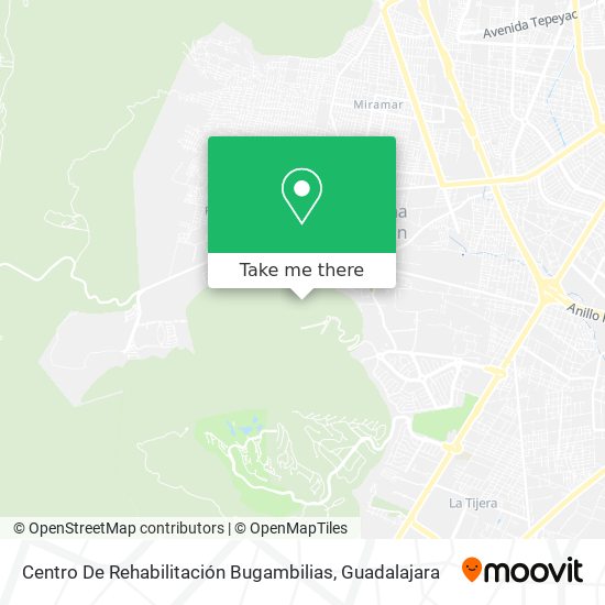 How to get to Centro De Rehabilitación Bugambilias in Zapopan by Bus?