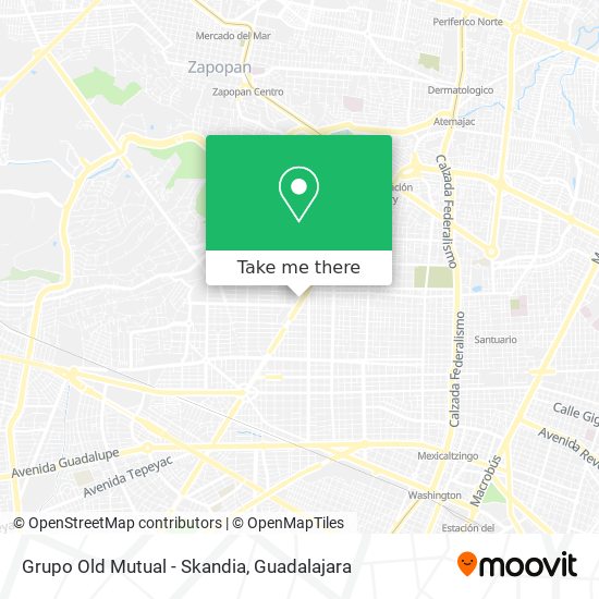 Grupo Old Mutual - Skandia map