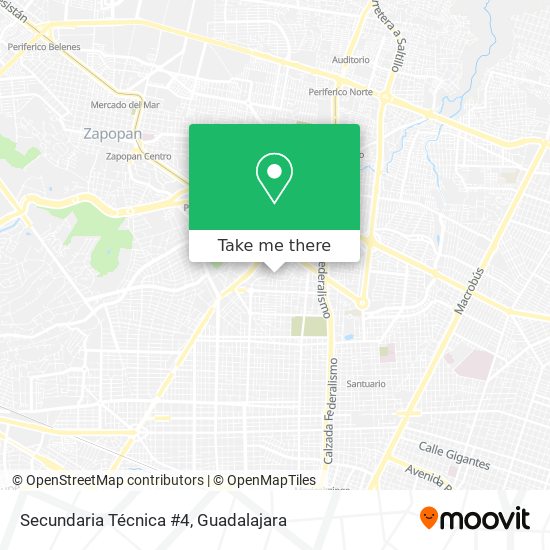 Secundaria Técnica #4 map