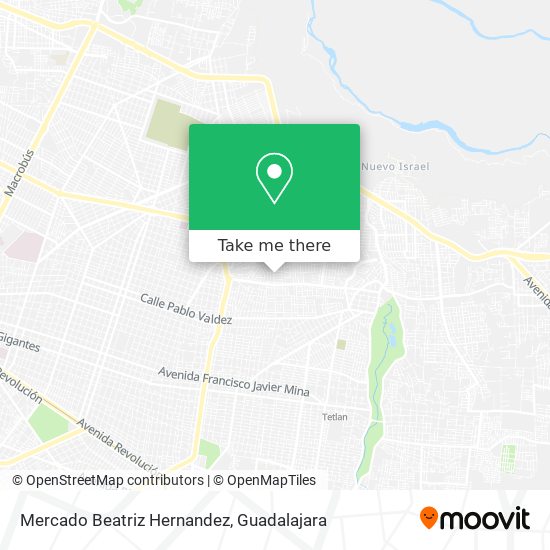 Mapa de Mercado Beatriz Hernandez