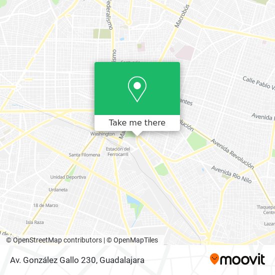 Av. González Gallo 230 map