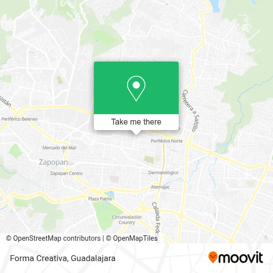 Forma Creativa map