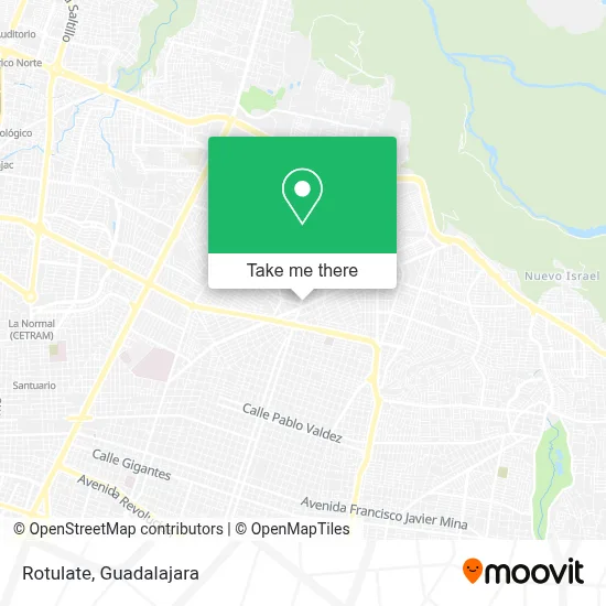 Rotulate map