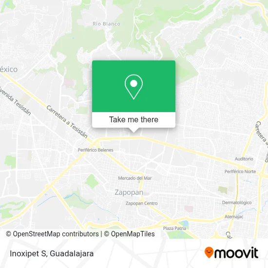 Inoxipet S map
