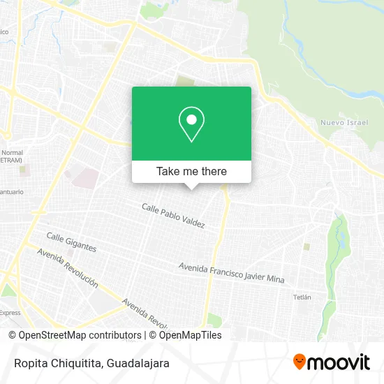 Ropita Chiquitita map