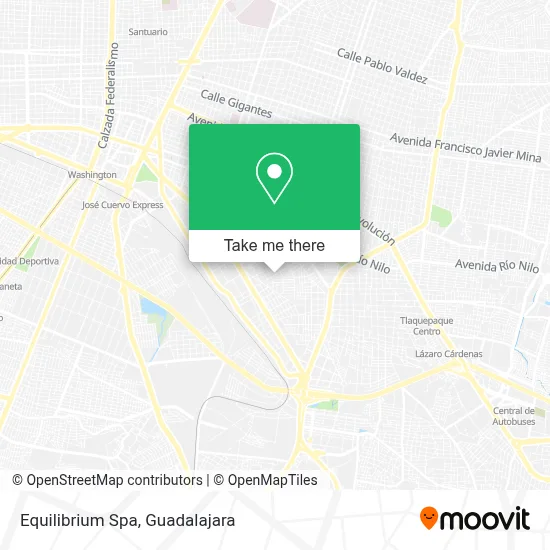 Equilibrium Spa map