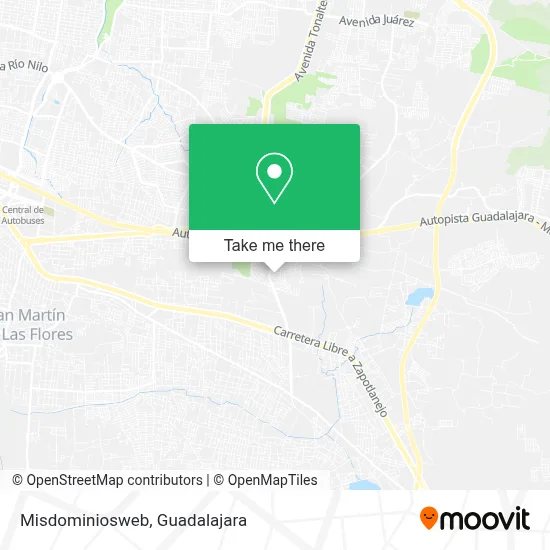 Misdominiosweb map