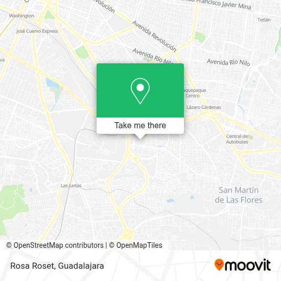 Rosa Roset map
