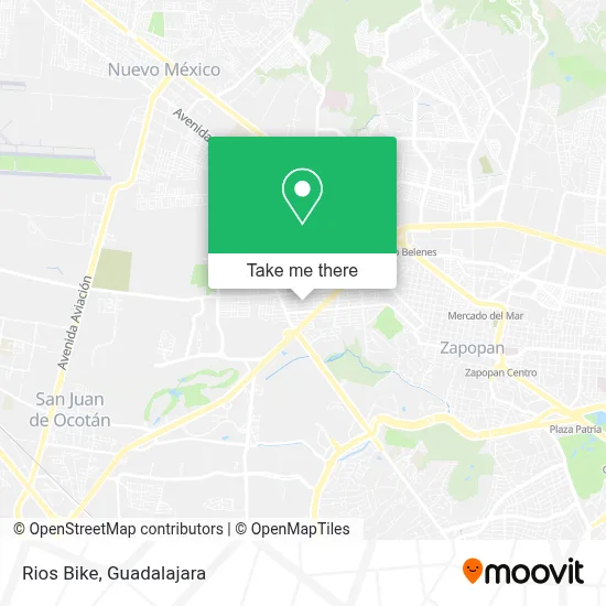 Rios Bike map
