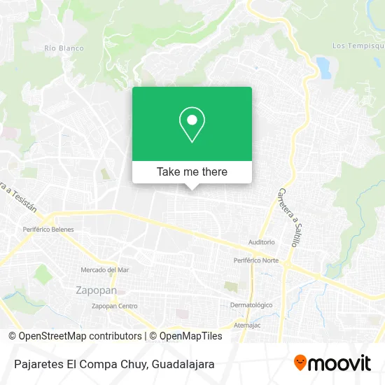 Pajaretes El Compa Chuy map