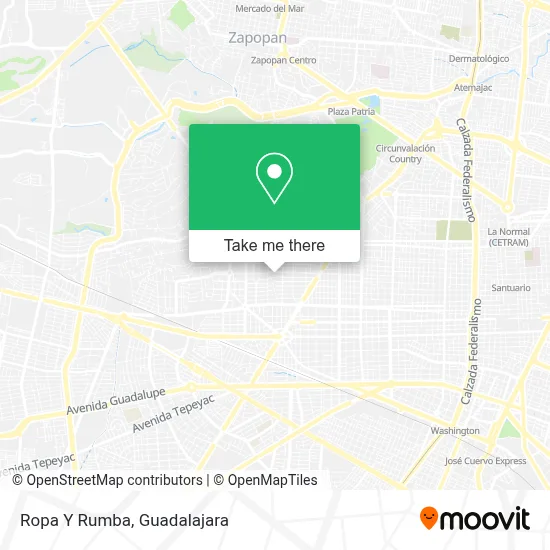 Ropa Y Rumba map