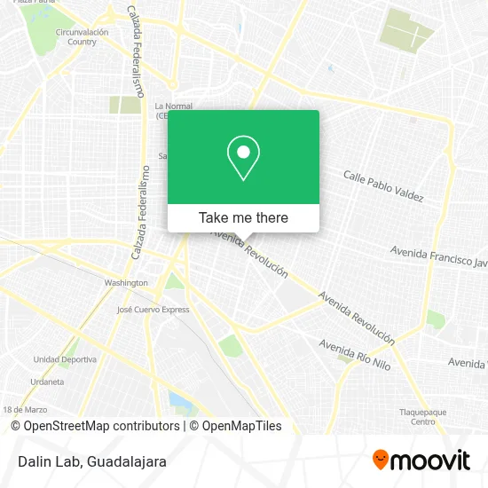 Dalin Lab map