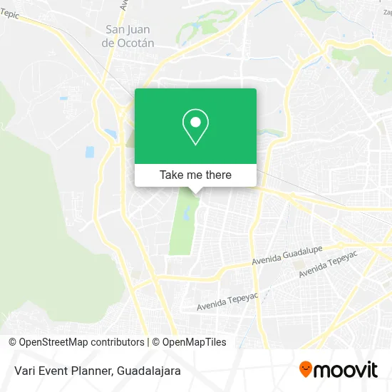 Vari Event Planner map