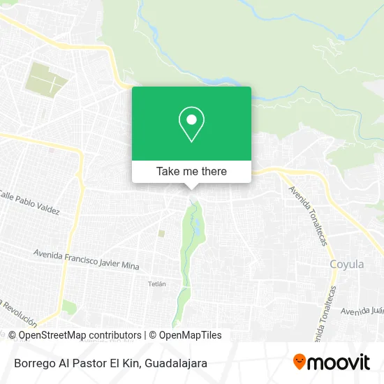 Borrego Al Pastor El Kin map