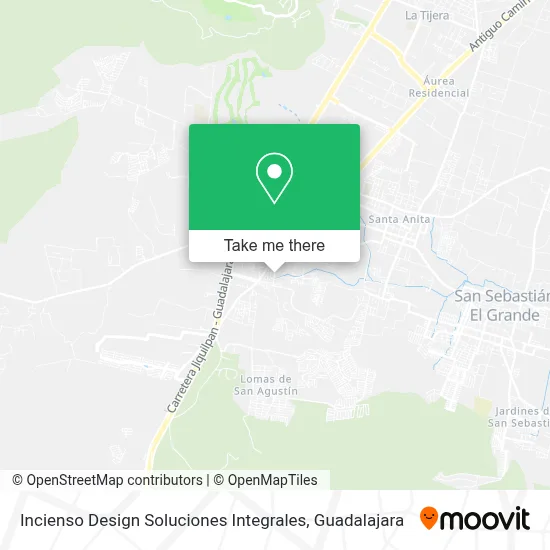 Incienso Design Soluciones Integrales map