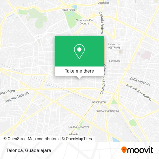 Talenca map