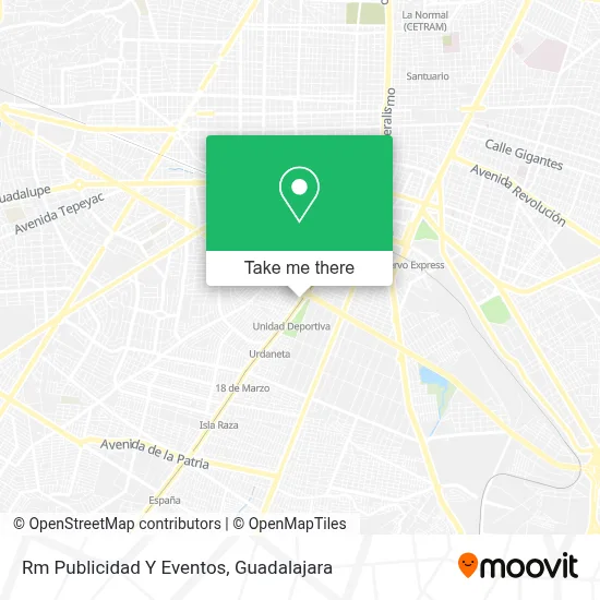 Rm Publicidad Y Eventos map