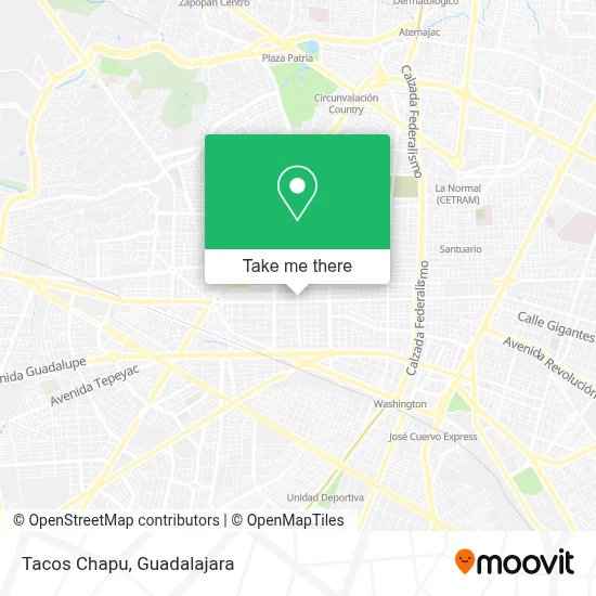 Tacos Chapu map