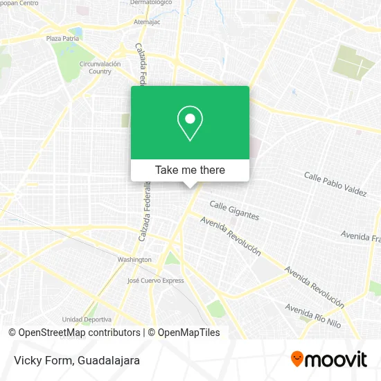 Vicky Form map