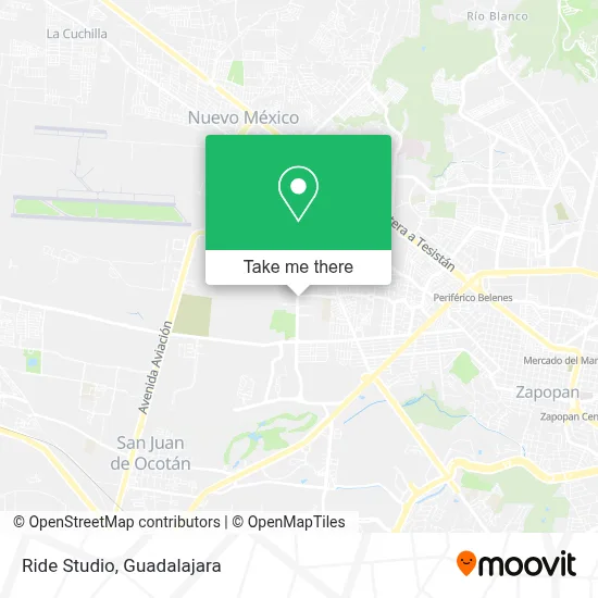 Ride Studio map