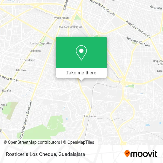 Rosticeria Los Cheque map