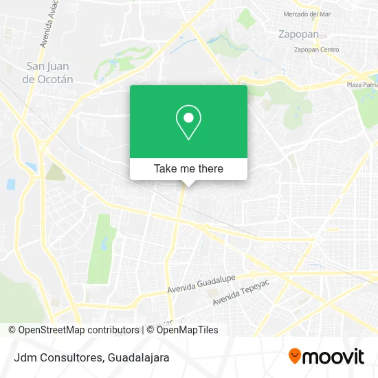 Jdm Consultores map