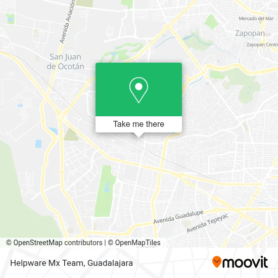 Helpware Mx Team map