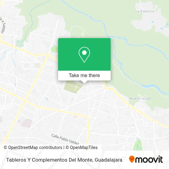 Tableros Y Complementos Del Monte map