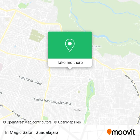 In Magic Salon map