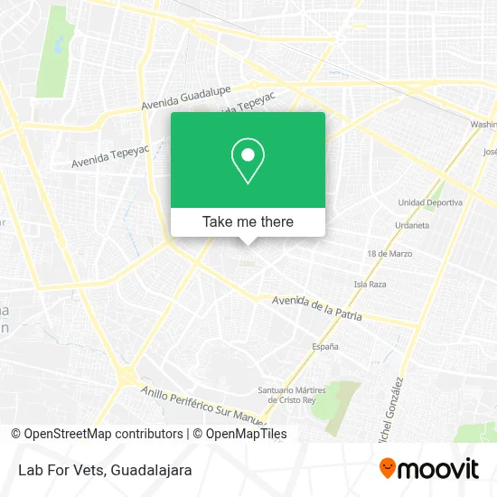 Lab For Vets map