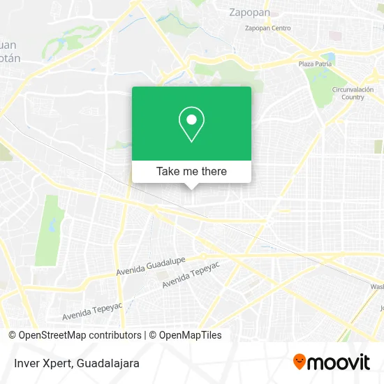 Inver Xpert map